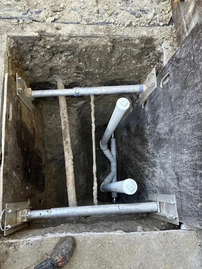 Experienced plumber completing Gas Line Repair work in Ahoskie